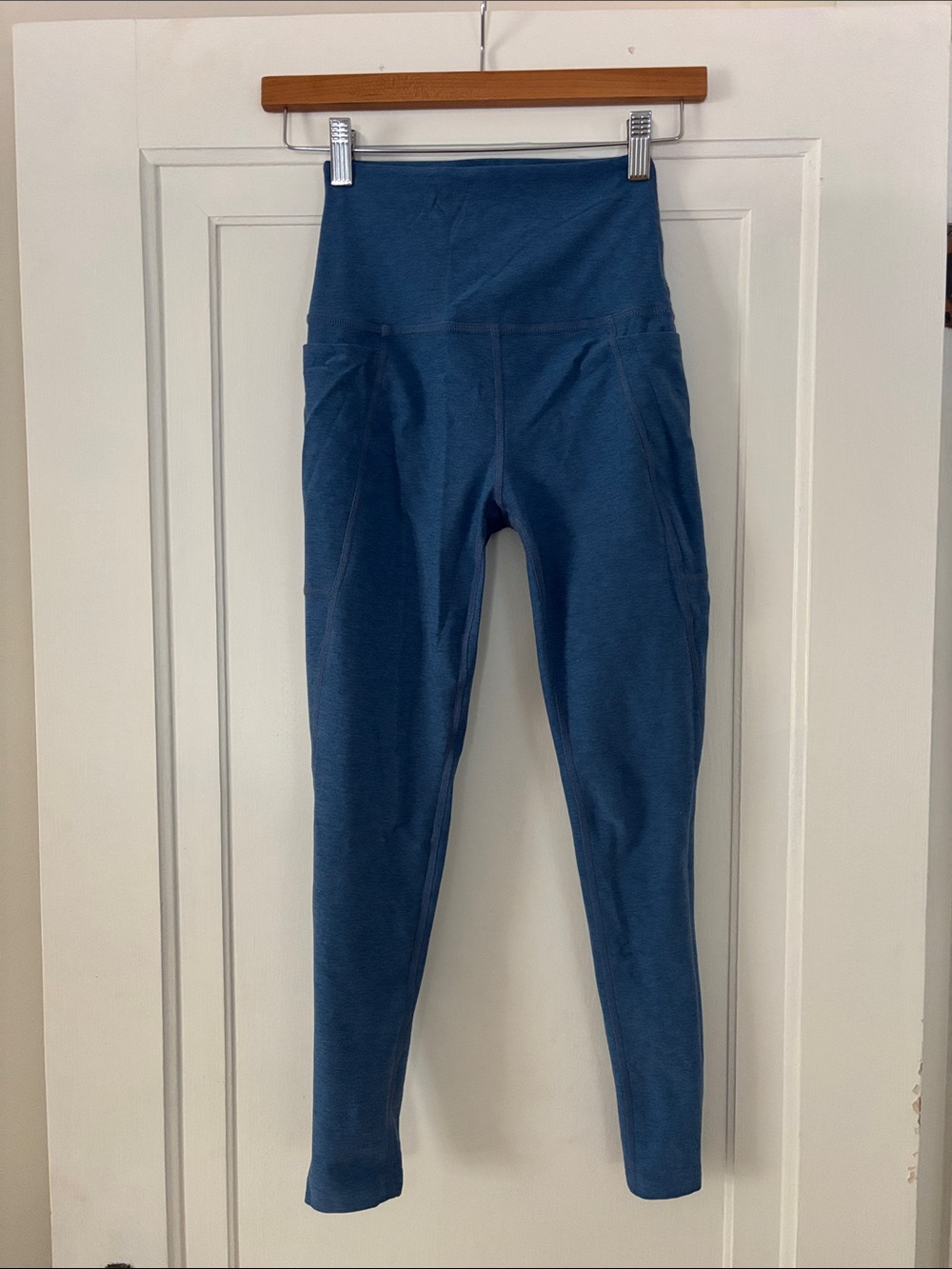 Beyond Yoga High-Waist Navy Blue Leggings